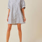 Day + Moon - Oversized Striped Dress