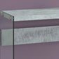 Accent Console Table For Entryway, Glossy Spacious Surface