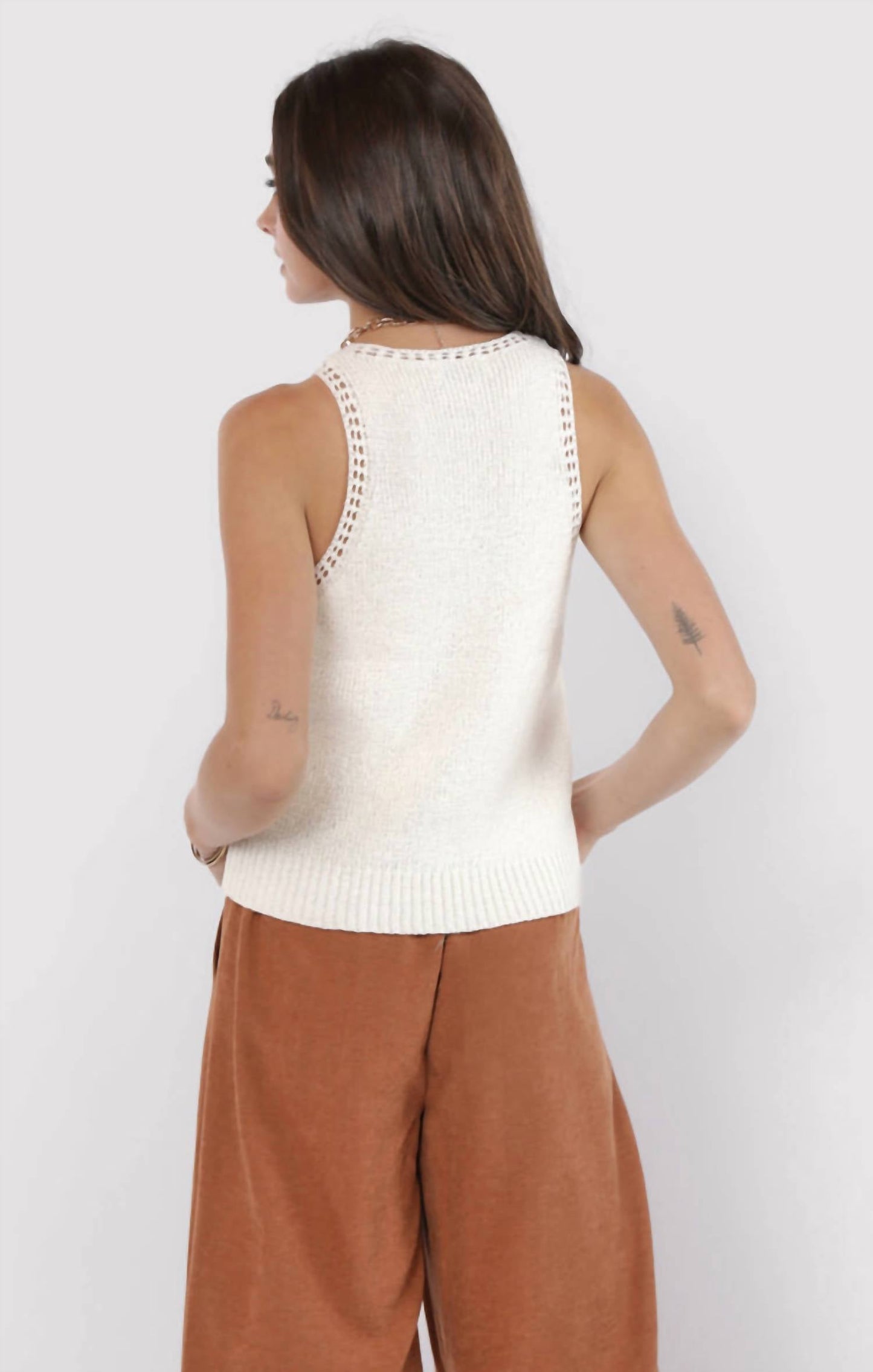 Sadie & Sage - Angelica Sweater Tank Top