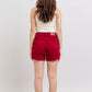 Judy Blue - Tummy Control Heart Pocket Trousers