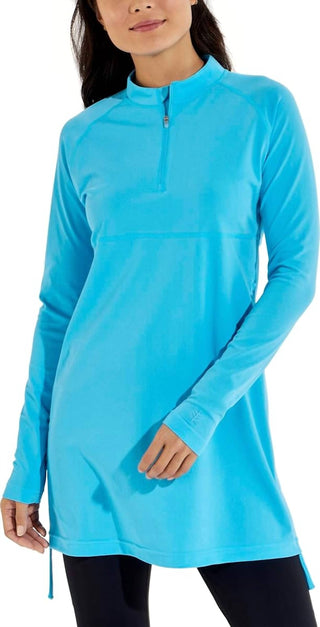 Coolibar - Hokulani Ruche Swim Shirt