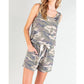 12Pm By Mon Ami - Camo Romper