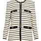 Veronica Beard - Foster Stripe Dickey Jacket