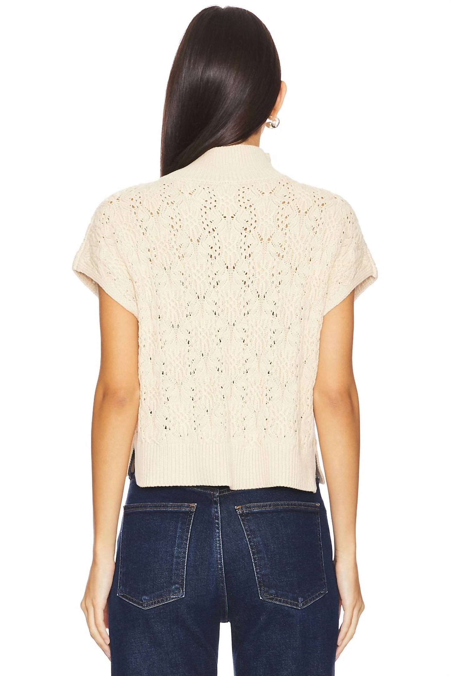 Free People - Vickie Mock Neck Sweater