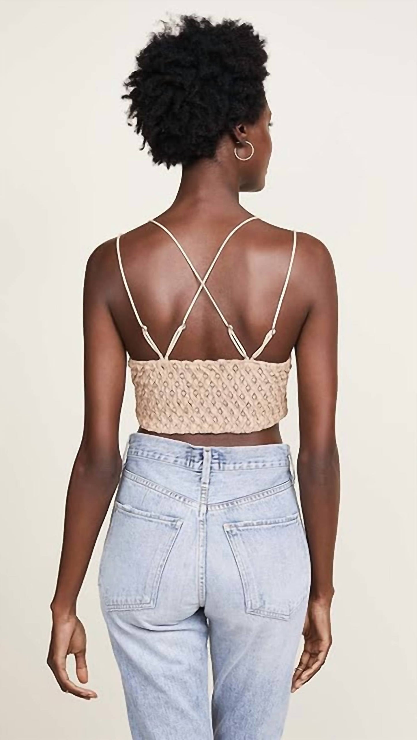 Free People - Adella Longline Lace Bralette