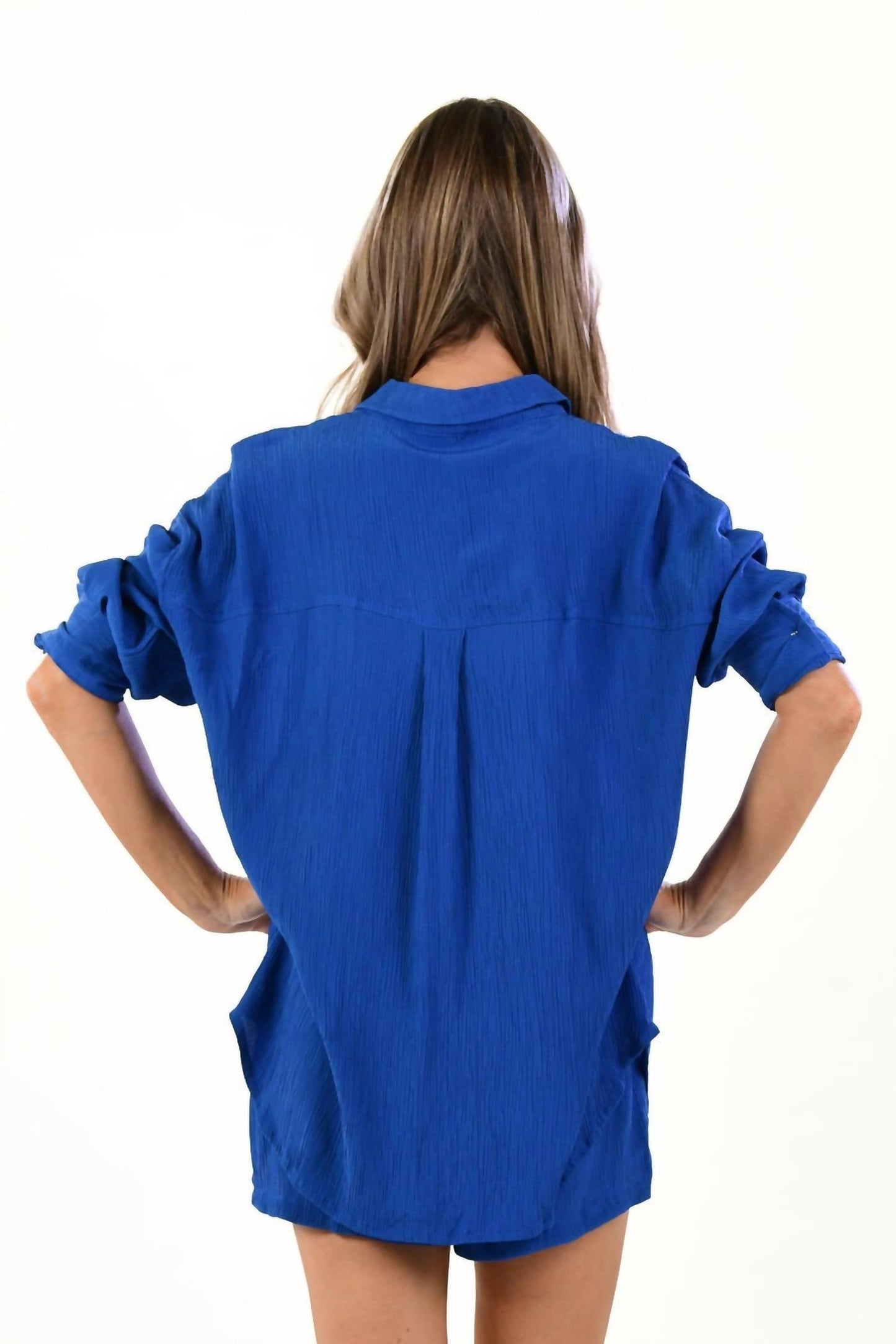 Walker & Wade - Cruise Linen Long Sleeve Top