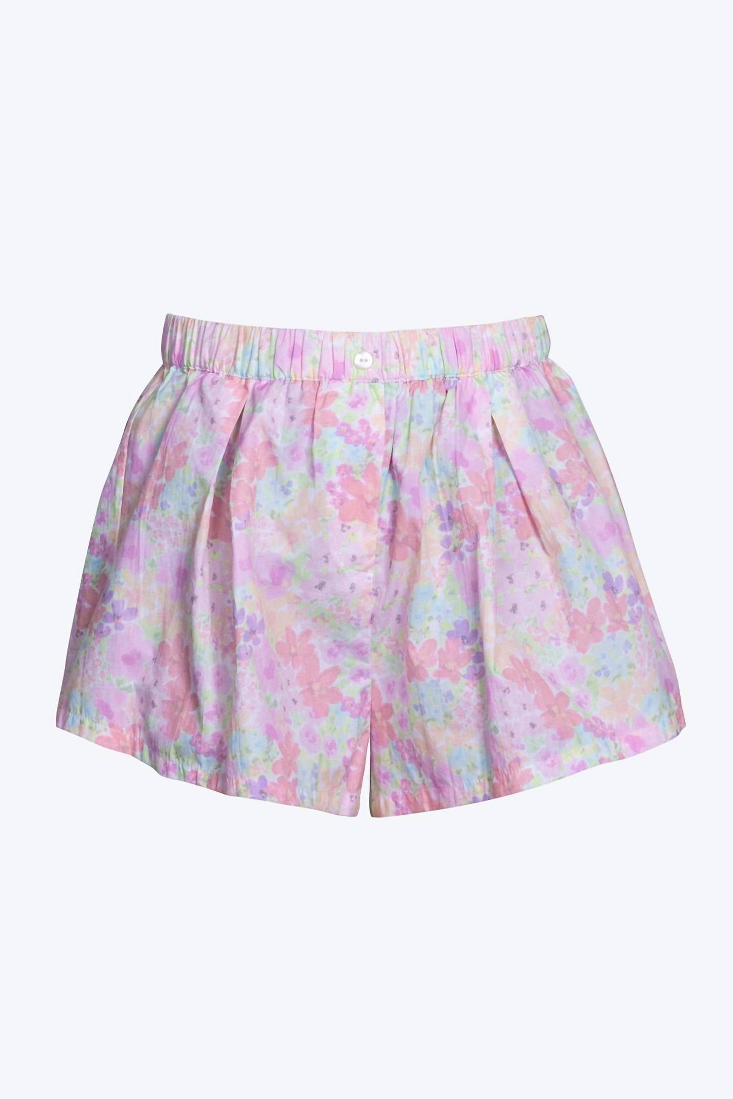 For Love & Lemons - KENNEDY FLORAL-PRINT COTTON-POPLIN SHORTS