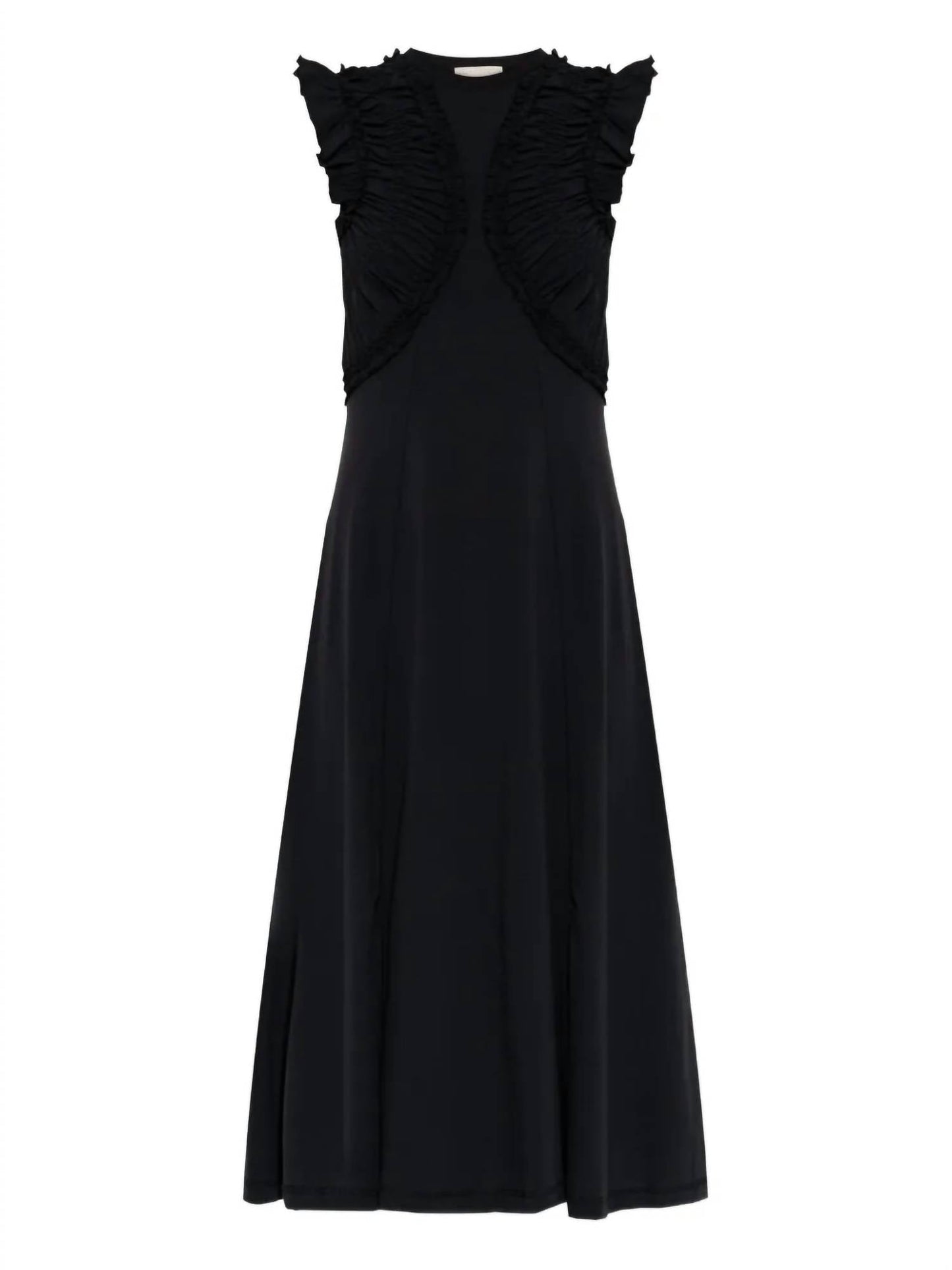 Ulla Johnson - Shiva Sleeveless Ruffled Midi Dress