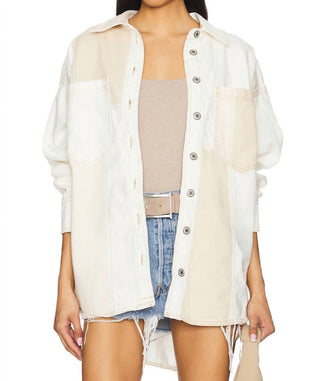 Free People - Ivory Mountain Roads Shirt
