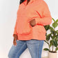 Double Take - Quarter-snap Dropped Shoulder Hoodie