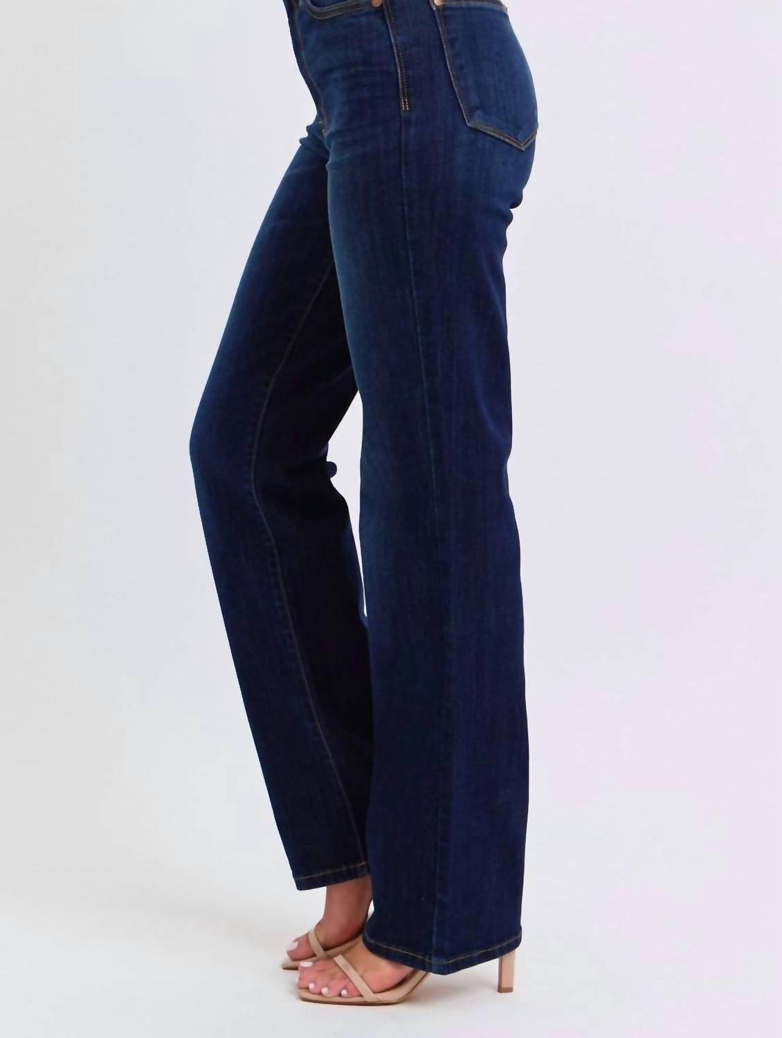 Judy Blue - High Waist Straight Denim Jeans