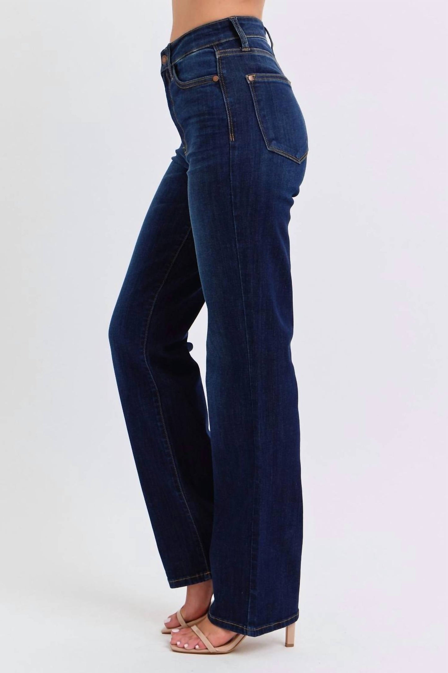 Judy Blue - High Waist Straight Denim Jeans