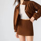 Steve Madden - Cindi Faux Suede Skirt