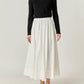 2.7 August Apparel - Flared Maxi Skirt