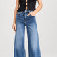 Frame - Le Slim Palazzo Raw Fray Jeans
