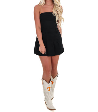 Day + Moon - Cheer You On Denim Mini Dress