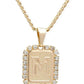Bracha - Women's Royal Initial Card Necklace