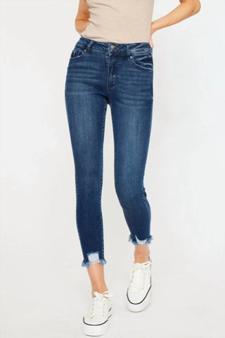 Kancan - High Rise Ankle Skinny Jeans