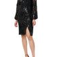 Adrianna Papell - Sequined Sheath Dress