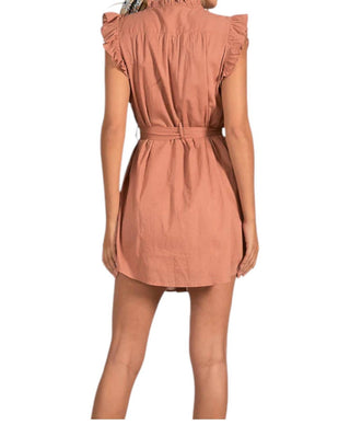 Elan - Ruffle Sleeve Dress