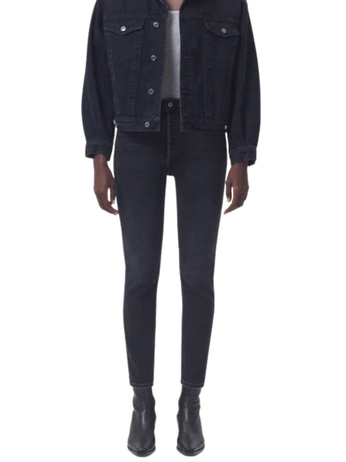 Agolde - Nico High Rise Slim Fit