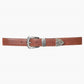 Lejon Leather Goods - Women's Vintage Bison Leather Primrose Usa Belt