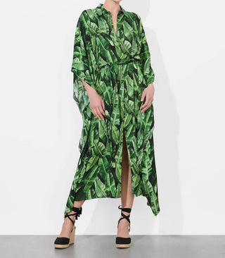 Alice + Olivia - Deanne Midi Shirt Dress With Belt