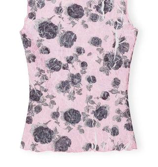 Ganni - Shibori Pleat Top