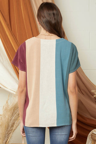 Entro - Color Block Top