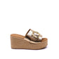 Chocolat Blu - Women's Jana Gold Sandal