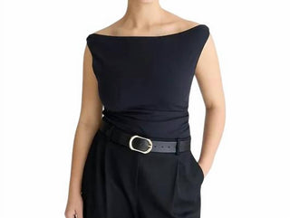 J.Crew - Off-the-shoulder Tank Top In Stretch Cotton Blend