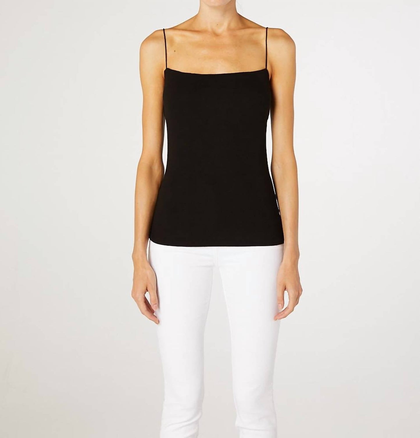Enza Costa - Silk Knit Strappy Essential Tank Top