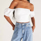 Z Supply - XENIA OFF SHOULDER TOP