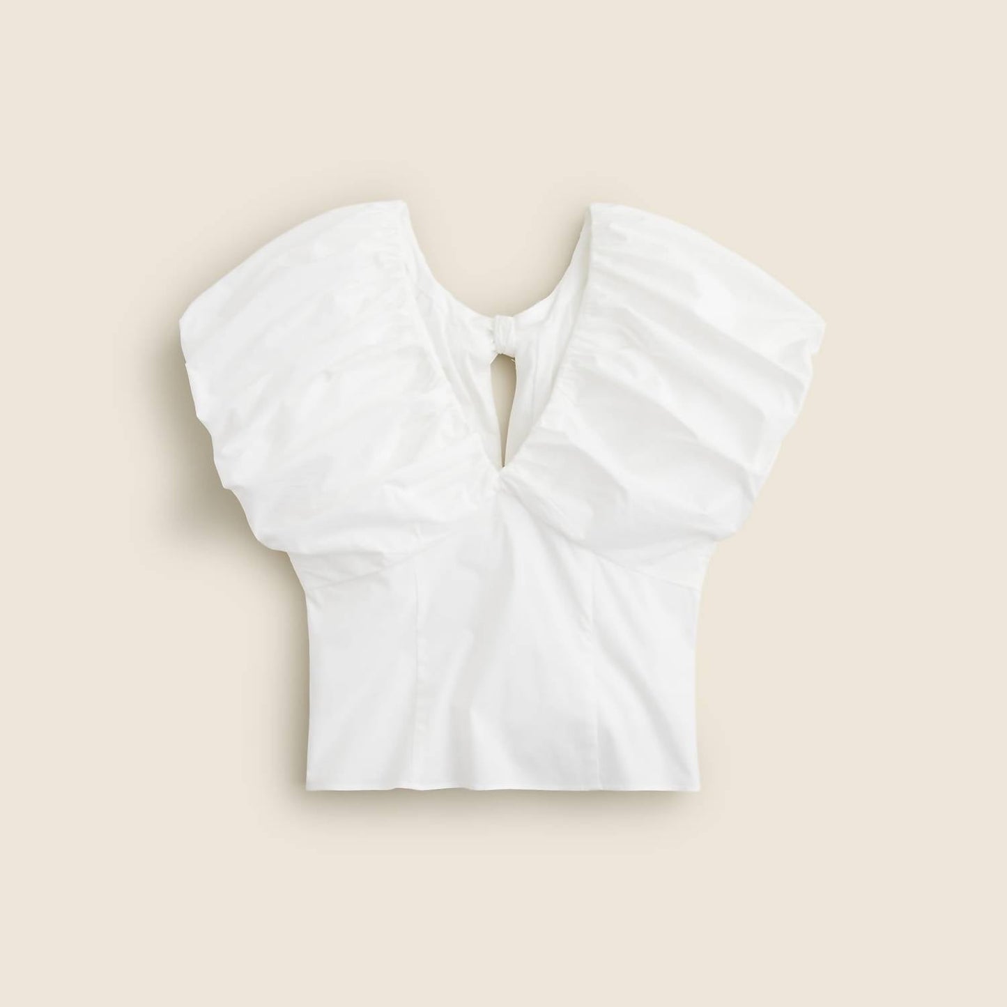 J.Crew - Cecily Top In Stretch Cotton Poplin Blend