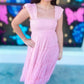 Blu Pepper - Making Me Blush Maxi Dress