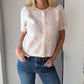 &Merci - Floral Short Sleeve Cardigan