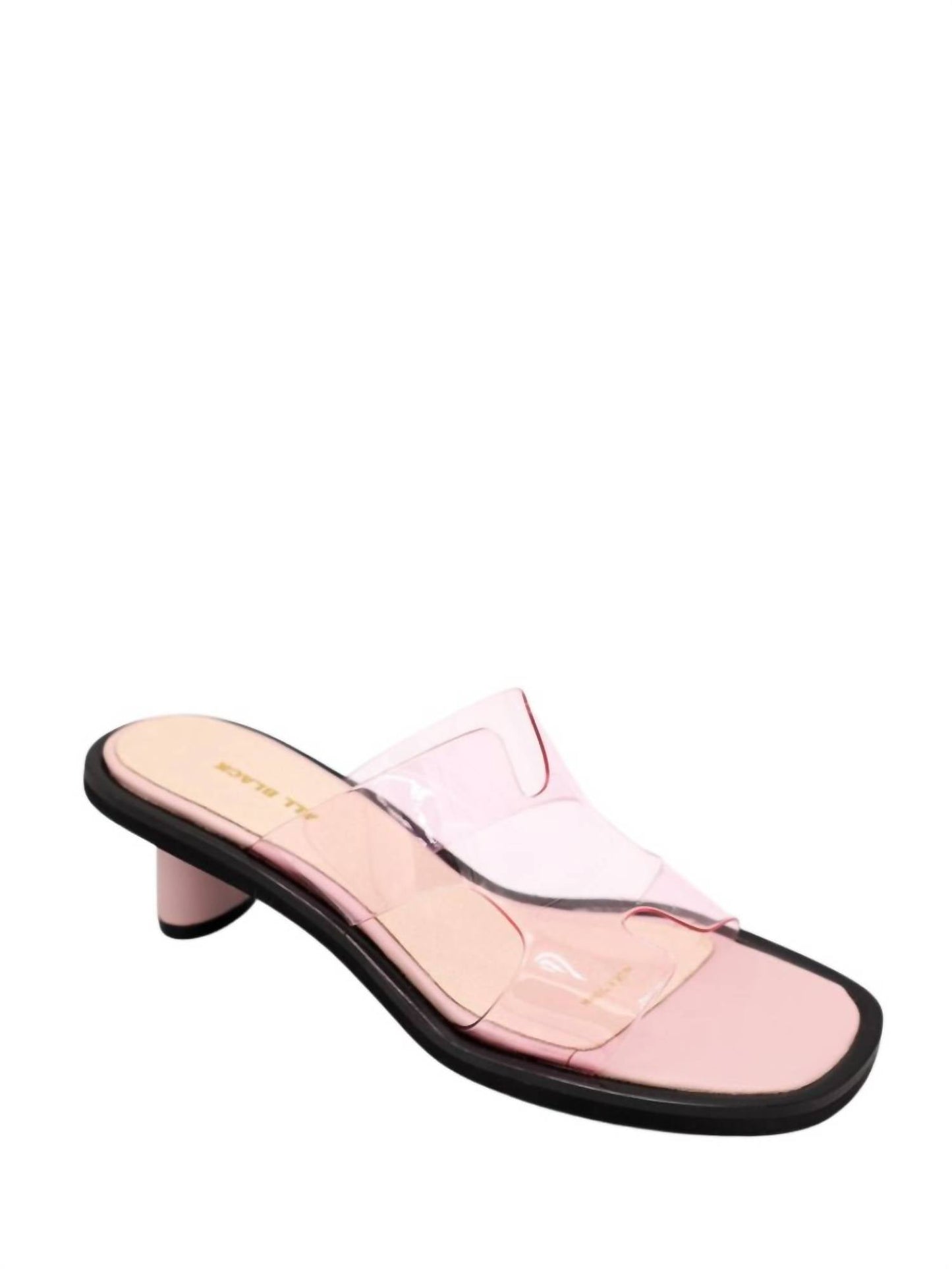 All Black - Women's H Mule Sandals