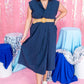 Entro - Flowy Linen Dress
