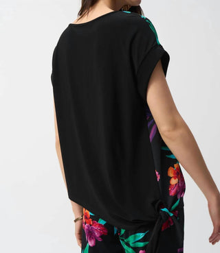 Joseph Ribkoff - Tropical Print Boxy Top