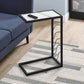 Accent Table, C - Shaped, Contemporary & Modern Convenient Design