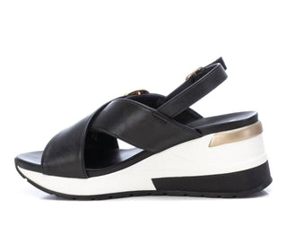Xti - Women's Wedge Cross Strap Sandals