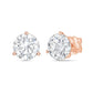 Diana M Jewels - 0.50 Cts Round Lab Grown Stud Earrings