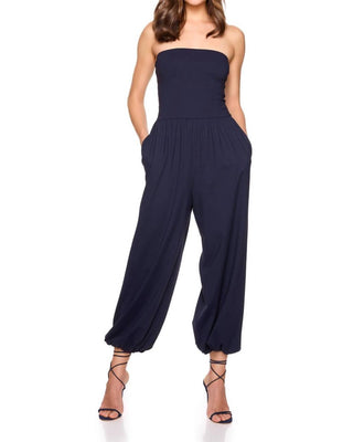 Susana Monaco - Tube Gathered Ankle Jumpsuit