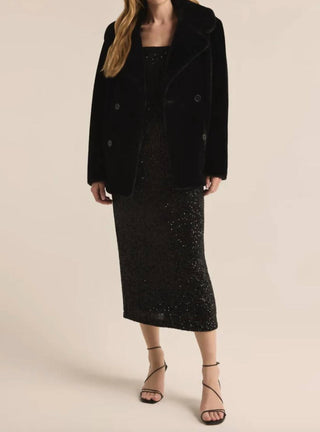 Z Supply - Gem Double Breasted Faux Fur Coat