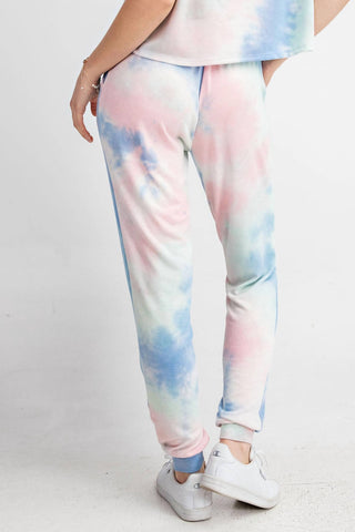 143 Story - Cotton Candy Tie Dye Jogger Pant