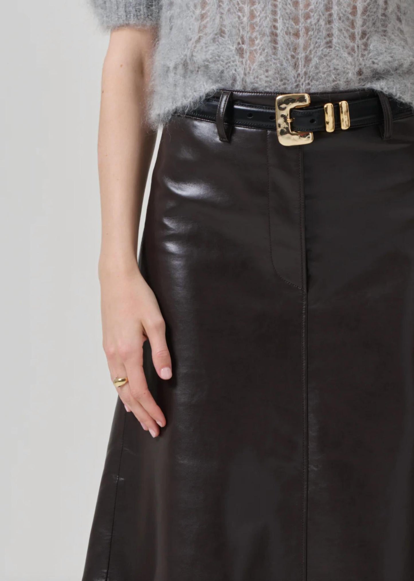 Citizens Of Humanity - Cassia Leather Skirt