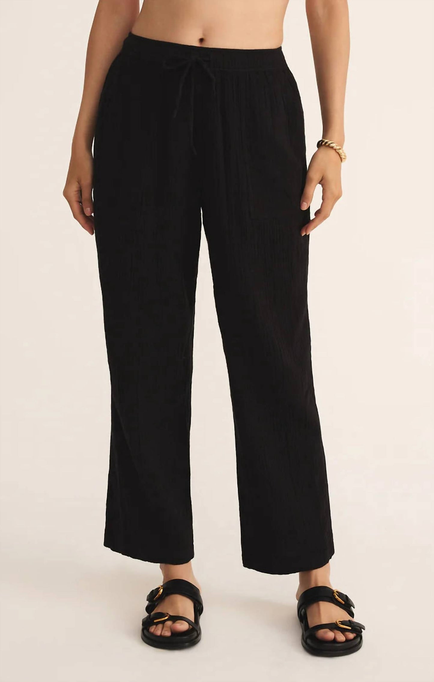 Z Supply - PLAZA AIRY GAUZE ANKLE PANT