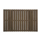 Outdoor Acacia Wood Coffee Table with Open Slat Design, Grey