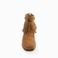 Minnetonka - Women's High Top Back Zip Moccasin Boot