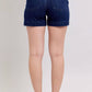 Judy Blue - High Waist Trouser Denim Short